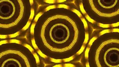 Psikedelik Kaleydoskop Patlaması simetrik kaleydoskop şekilleri patlıyor ve canlı renklerle beatendly döngülerde şekil değiştiriyor