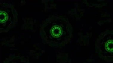 Psikedelik Kaleydoskop Patlaması simetrik kaleydoskop şekilleri patlıyor ve canlı renklerle beatendly döngülerde şekil değiştiriyor