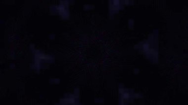 Psikedelik Kaleydoskop Patlaması simetrik kaleydoskop şekilleri patlıyor ve canlı renklerle beatendly döngülerde şekil değiştiriyor