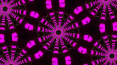 Psychedelic Kaleidoscope Burst Symmetric kaleidoscope shapes bursting and morphing with vibrant colors on beatfriendly loops