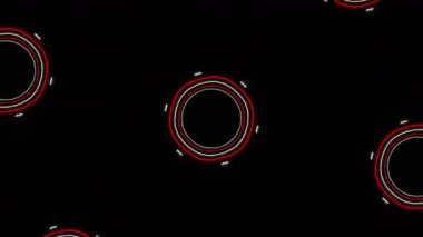 Psikedelik Kaleydoskop Patlaması simetrik kaleydoskop şekilleri patlıyor ve canlı renklerle beatendly döngülerde şekil değiştiriyor