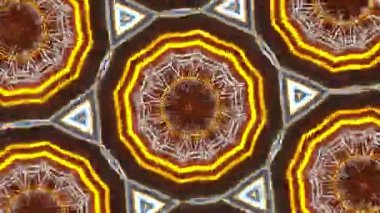 Psychedelic Kaleidoscope Burst Symmetric kaleidoscope shapes bursting and morphing with vibrant colors on beatfriendly loops