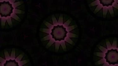 Psychedelic Kaleidoscope Burst Symmetric kaleidoscope shapes bursting and morphing with vibrant colors on beatfriendly loops