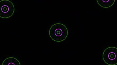 Psikedelik Kaleydoskop Patlaması simetrik kaleydoskop şekilleri patlıyor ve canlı renklerle beatendly döngülerde şekil değiştiriyor