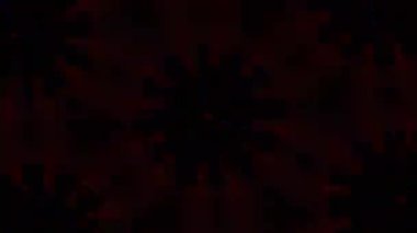 Psikedelik Kaleydoskop Patlaması simetrik kaleydoskop şekilleri patlıyor ve canlı renklerle beatendly döngülerde şekil değiştiriyor