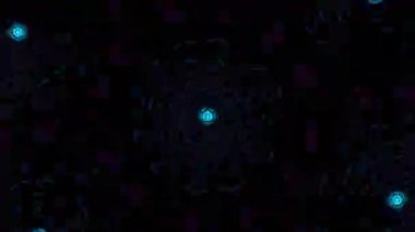 Psikedelik Kaleydoskop Patlaması simetrik kaleydoskop şekilleri patlıyor ve canlı renklerle beatendly döngülerde şekil değiştiriyor