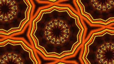 Psychedelic Kaleidoscope Burst Symmetric kaleidoscope shapes bursting and morphing with vibrant colors on beatfriendly loops
