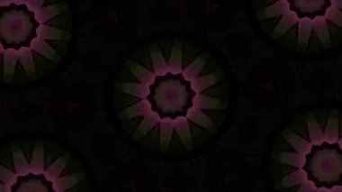 Psychedelic Kaleidoscope Burst Symmetric kaleidoscope shapes bursting and morphing with vibrant colors on beatfriendly loops