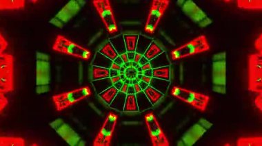 Psychedelic Kaleidoscope Burst Symmetric kaleidoscope shapes bursting and morphing with vibrant colors on beatfriendly loops