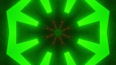 Psychedelic Kaleidoscope Burst Symmetric kaleidoscope shapes bursting and morphing with vibrant colors on beatfriendly loops