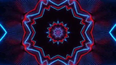 Soyut kaleydoskopik ışıklar arka plan