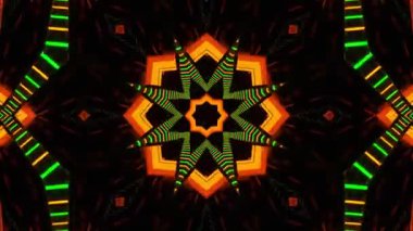 Soyut kaleydoskopik ışıklar arka plan