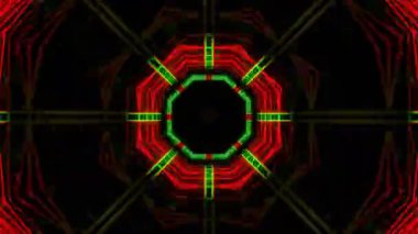 Soyut kaleydoskopik ışıklar arka plan