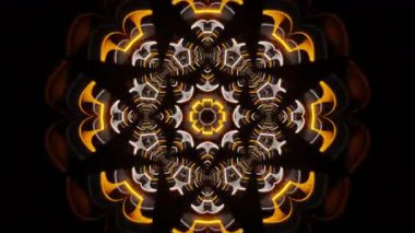 kaleyidoskopik soyut ışık arkaplanı