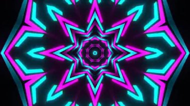 Soyut kaleydoskopik ışıklar arka plan