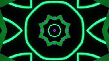 Resimsel bereketli fraktal desen resmi soyut arkaplan