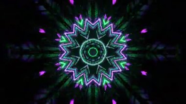 Soyut kaleydoskopik ışıklar arka plan