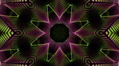 Soyut kaleydoskopik ışıklar arka plan