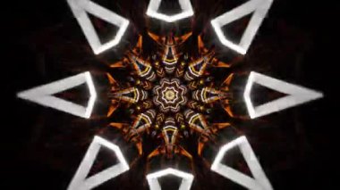 Soyut kaleydoskopik ışıklar arka plan