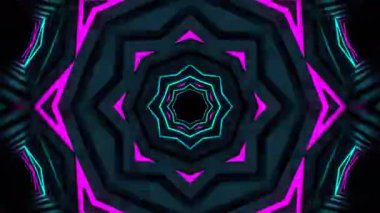 Işık efektli soyut fraktal arkaplan