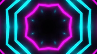 Işık efektli soyut fraktal arkaplan