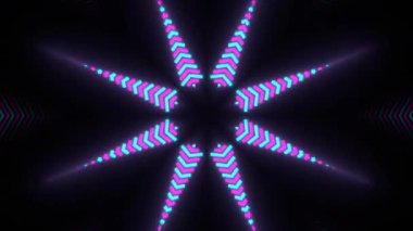 Işık efektli soyut fraktal arkaplan