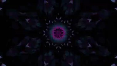 Işık efektli soyut fraktal arkaplan