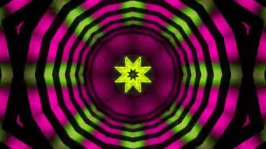 Işık efektli soyut fraktal arkaplan