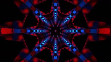 Işık efektli soyut fraktal arkaplan