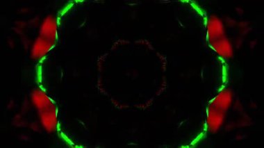 Işık efektli soyut fraktal arkaplan