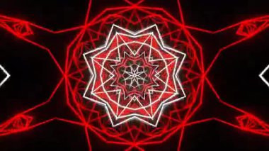 Işık efektli soyut fraktal arkaplan