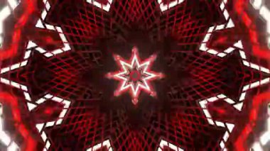 Işık efektli soyut fraktal arkaplan