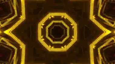 Işık efektli soyut fraktal arkaplan