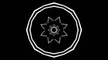 Işık efektli soyut fraktal arkaplan