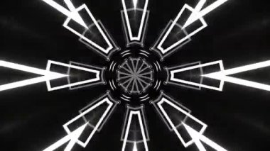 Işık efektli soyut fraktal arkaplan