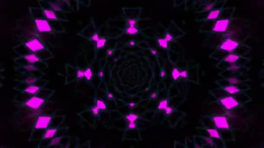 Işık efektli soyut fraktal arkaplan