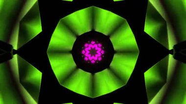 Işık efektli soyut fraktal arkaplan