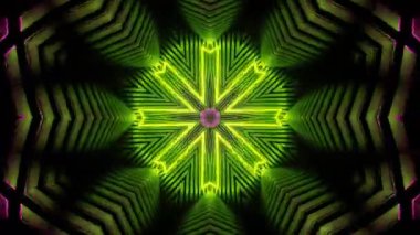 Işık efektli soyut fraktal arkaplan