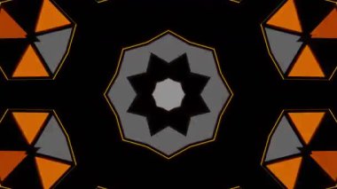 Işık efektli soyut fraktal arkaplan