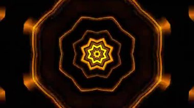 Işık efektli soyut fraktal arkaplan