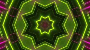 Işık efektli soyut fraktal arkaplan