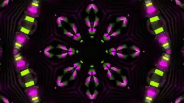 Işık efektli soyut fraktal arkaplan