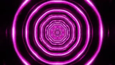 Işık efektli soyut fraktal arkaplan