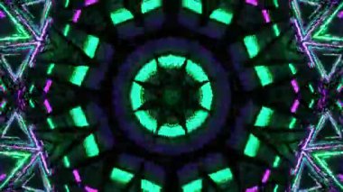 Işık efektli soyut fraktal arkaplan