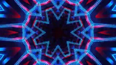 Işık efektli soyut fraktal arkaplan