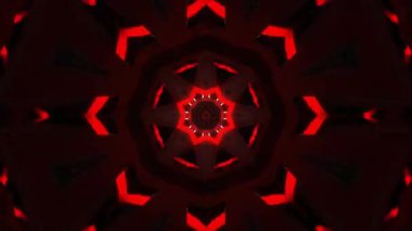 Işık efektli soyut fraktal arkaplan