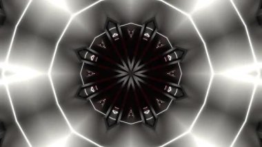 Işık efektli soyut fraktal arkaplan