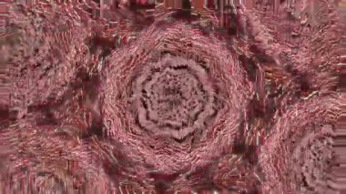 Psikedelik Kaleydoskop Patlaması simetrik kaleydoskop şekilleri patlıyor ve canlı renklerle beatendly döngülerde şekil değiştiriyor