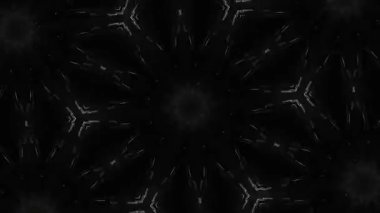 Psychedelic Kaleidoscope Burst Symmetric kaleidoscope shapes bursting and morphing with vibrant colors on beatfriendly loops