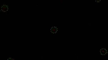 Psychedelic Kaleidoscope Burst Symmetric kaleidoscope shapes bursting and morphing with vibrant colors on beatfriendly loops